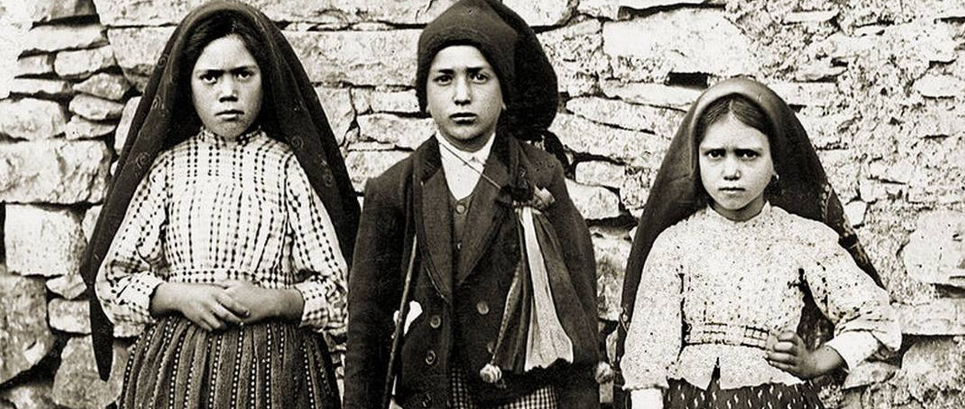 Os pastorinhos de Fátima